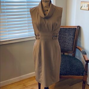 Calvin Klein Oat Color Sheath Dress